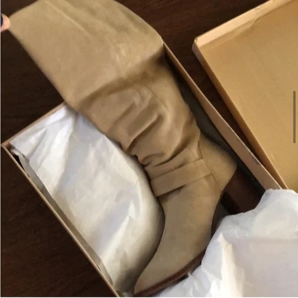 Free People Dahlia Slouchy Boots 6 New in Box - Picture 6 of 8